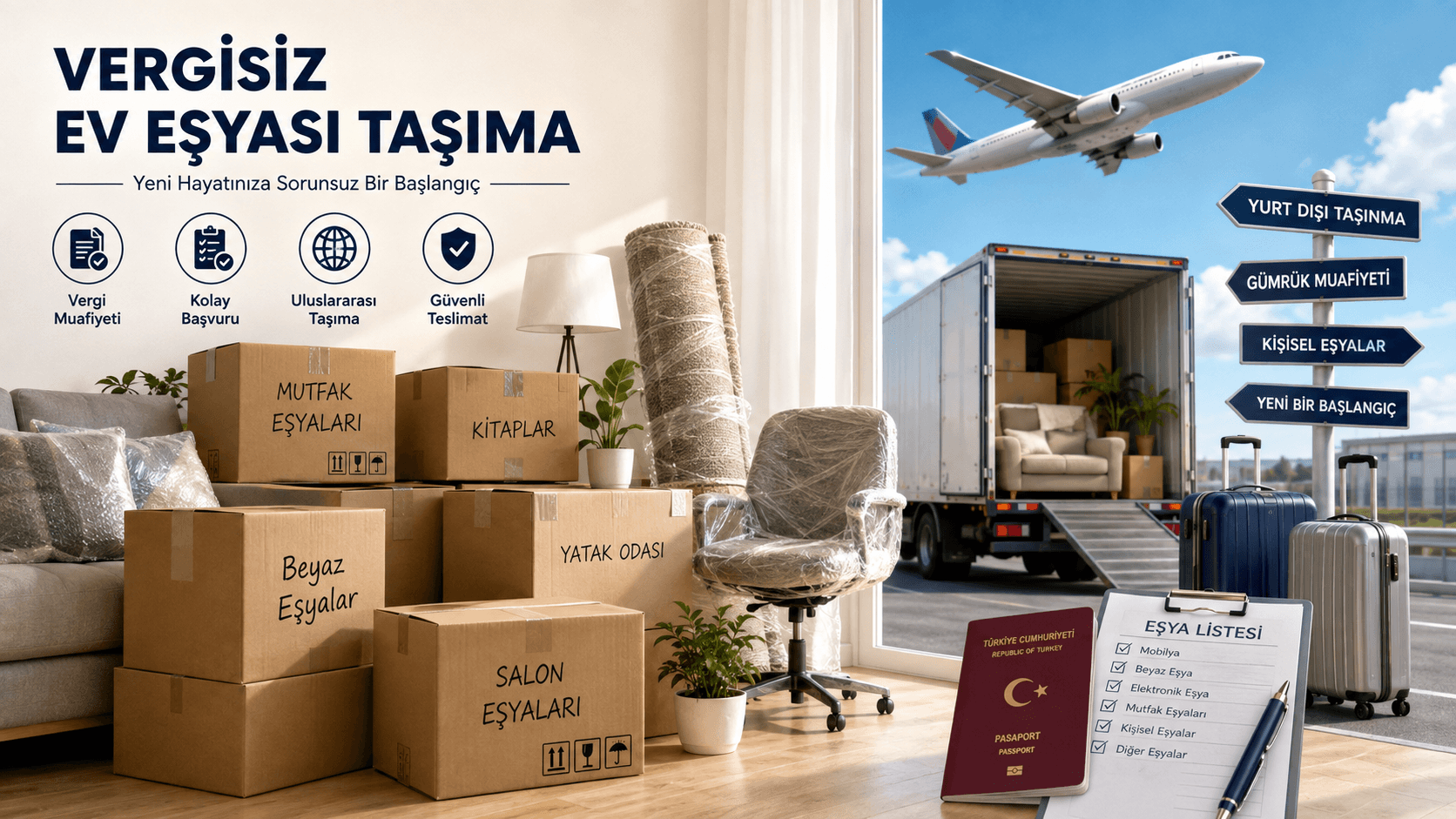 Vergisiz Ev Eşyası Taşıma Nasıl Yapılır?